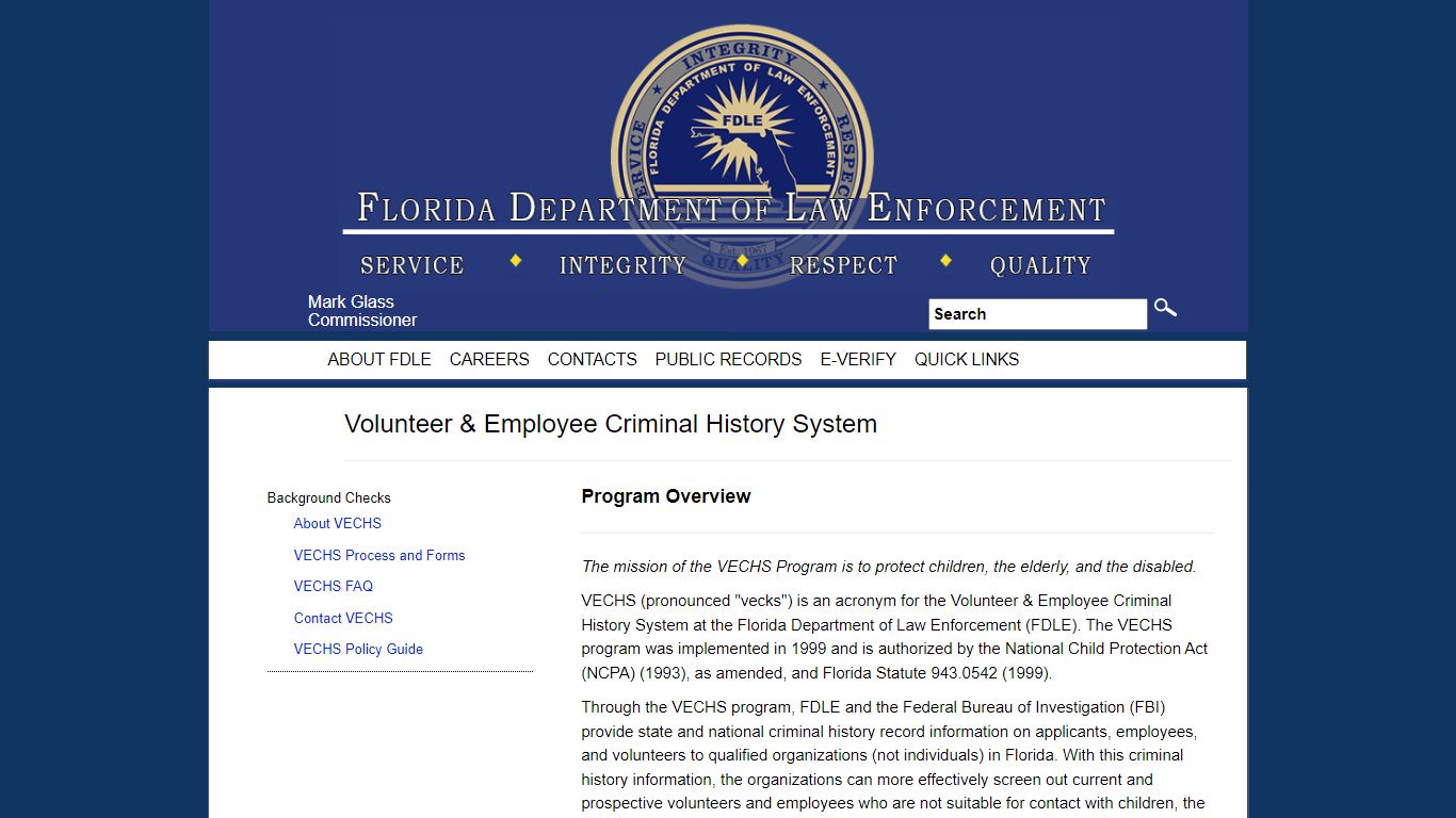 Background Checks - fdle.state.fl.us